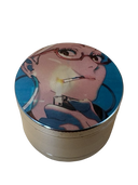 Grandma Seiko Grinder, Jar, Rolling Tray Set