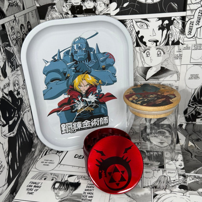 Homonculus Ouroboros Grinder, Jar, Rolling Tray Set