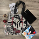 Tomie Woven Tapestry Tote Bag