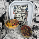 Saitama Punch Grinder, Jar, Rolling Tray Set