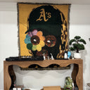 Flower Eye Tapestry, Blanket, Rug