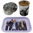 Hollow Ichigo Grinder, Jar, Rolling Tray Set