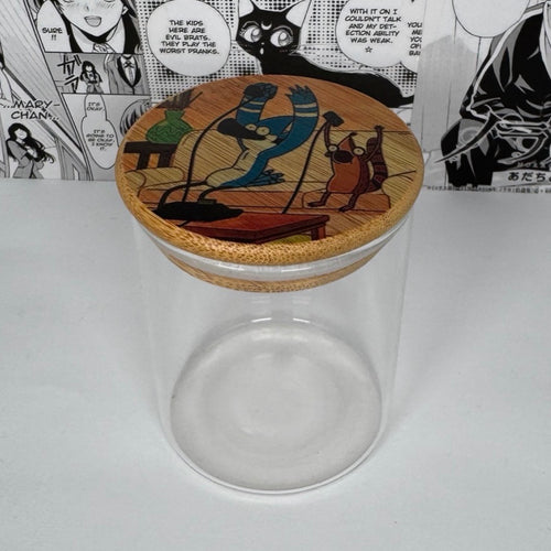 Regular Show stash jars