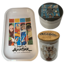 Avatar Bunch Grinder, Jar, Rolling Tray Set