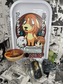 Edward Pointing Grinder, Jar, Rolling Tray Set