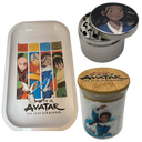 Katara Grinder, Jar, Rolling Tray Set