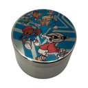 KND Kids Next Door Cartoon Spice Grinder, Stash Jar, Rolling Tray Set - spicedanime