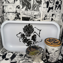 Chill Goku Grinder, Jar, Rolling Tray Set