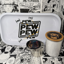 Colorful Stormtropper Grinder, Jar, Rolling Tray Set