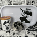 Kakashi Moon Grinder, Jar, Rolling Tray Set