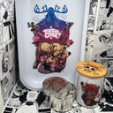 Cute Chopper Grinder, Jar, Rolling Tray Set