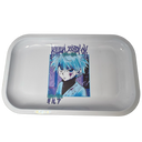 Blue Killua Grinder, Jar, Rolling Tray Set