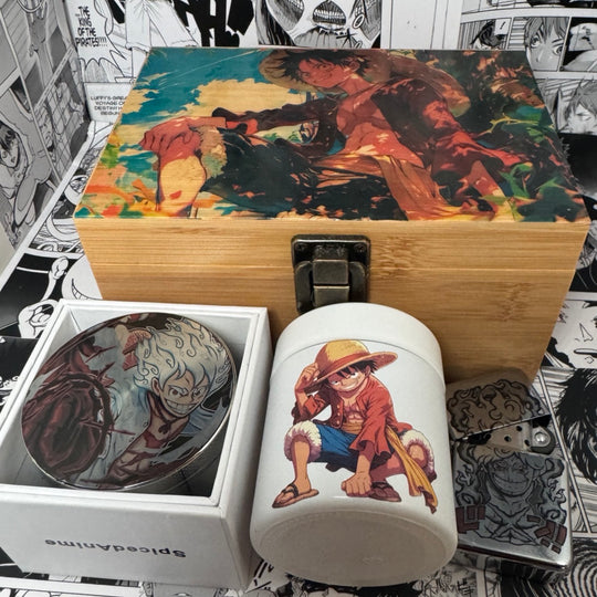 One Piece Luffy Anime Stash Box Set