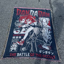 Momo & Okarun Hand Woven Tapestry, Blanket, Rug