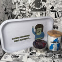 Regular Show Crew Spaghetti Grinder, Jar, Rolling Tray Set