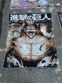 Attack Titan Hand Woven Tapestry, Blanket, Rug