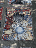 Goku Kamehameha Hand Woven Tapestry, Blanket, Rug