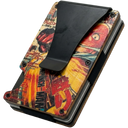 One Punch Bamboo RFID Wallet - Slim Card Holder