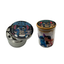 Lilo and Stitch Cartoon Herb Grinder, Stash Jar, Rolling Tray Set - spicedanime