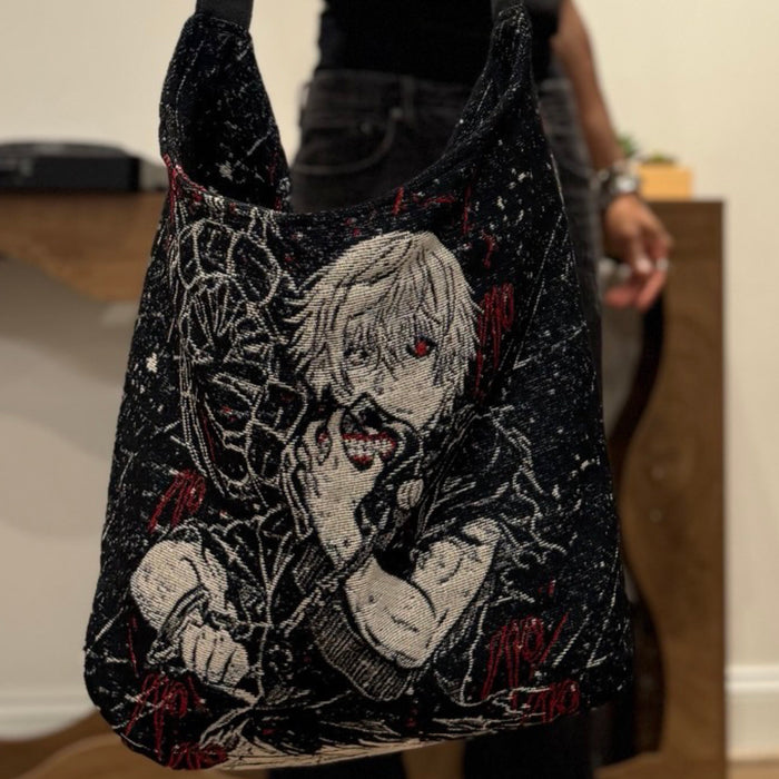 Kaneki Ken Tapestry Tote Bag
