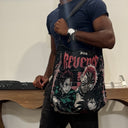 Tanjiro Akaza Tapestry Tote Bag