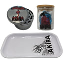 Akira Anime Spice Grinder, Stash Jar, Rolling Tray Set - spicedanime