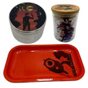 Spike Spiegel Grinder, Jar, Rolling Tray Set