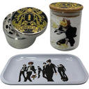 Katekyo Hitman Reborn Anime Spice Grinder, Stash Jar, Rolling Tray Set - spicedanime