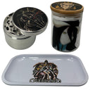Overlord Anime Spice Grinder, Stash Jar, Rolling Tray Set - spicedanime