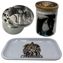 Overlord Anime Spice Grinder, Stash Jar, Rolling Tray Set - spicedanime