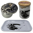Kensei Grinder, Jar, Rolling Tray Set