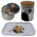 Vinland Saga Anime Herb Grinder, Stash Jar, Rolling Tray Set - spicedanime