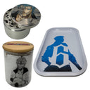Grimmjow Jaegerjaquez Grinder, Jar, Rolling Tray Set
