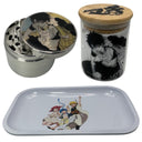 Magi Anime Spice Grinder, Stash Jar, Rolling Tray Set - spicedanime