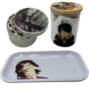 Monogatari Anime Spice Grinder, Stash Jar, Rolling Tray Set - spicedanime
