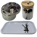Light Yagami Grinder, Jar, Rolling Tray Set