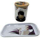 Monogatari Anime Spice Grinder, Stash Jar, Rolling Tray Set - spicedanime