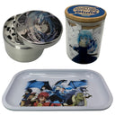 That Time I Got Reincarnated as a Slime Anime Spice Grinder, Stash Jar, Rolling Tray Set - spicedanime