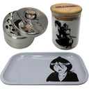 Rukia Thousand Year Blood War Grinder, Jar, Rolling Tray Set