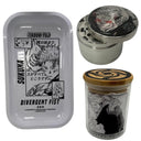 Jujutsu Kaisen Anime Spice Grinder, Stash Jar, Rolling Tray Set - spicedanime