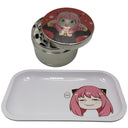Spy X Family Anime Herb Grinder, Stash Jar, Rolling Tray Set - spicedanime