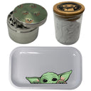Star Wars Movie Spice Grinder, Stash Jar, Rolling Tray Set - spicedanime
