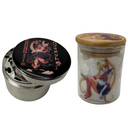 Sailor Moon Anime Herb Grinder, Stash Jar, Rolling Tray Set - spicedanime
