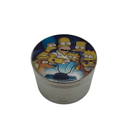 The Simpsons Cartoon Herb Grinder, Stash Jar, Rolling Tray Set - spicedanime