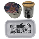 Chainsaw Gang Grinder, Jar, Rolling Tray Set