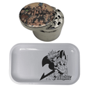 Fairy Tail Anime Spice Grinder, Stash Jar, Rolling Tray Set - spicedanime