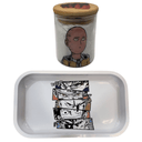 One Punch Man Anime Spice Grinder, Stash Jar, Rolling Tray Set - spicedanime