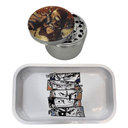 One Punch Man Anime Spice Grinder, Stash Jar, Rolling Tray Set - spicedanime
