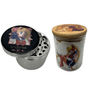 Sailor Moon Anime Herb Grinder, Stash Jar, Rolling Tray Set - spicedanime
