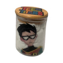 Teen Titans Cartoon Herb Grinder, Stash Jar, Rolling Tray Set - spicedanime